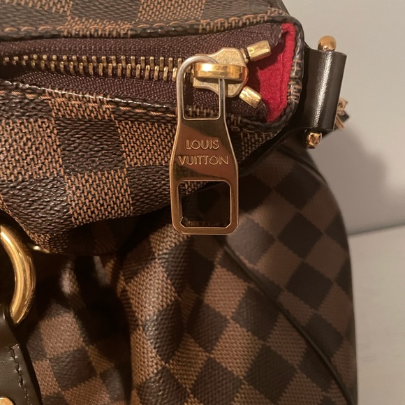 Authentic Louis Vuitton Evora GM Tote Should Bag- Damier Ebene - Picture 6 of 10